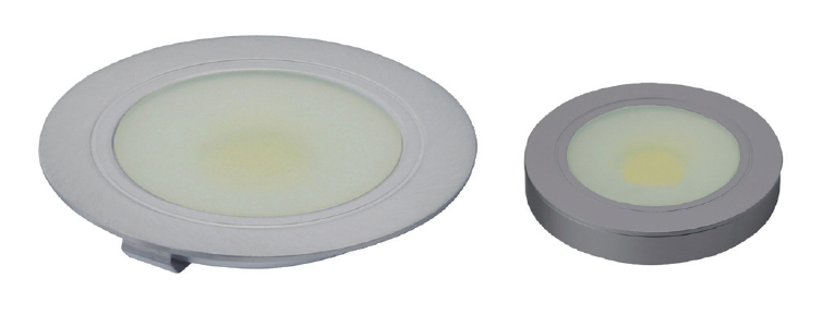 24V Round Foggy Silver Imperia Downlight