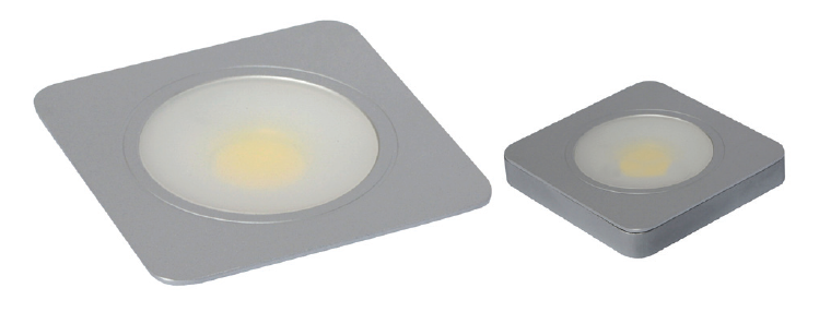 24V Square Foggy Silver Imperia Downlight