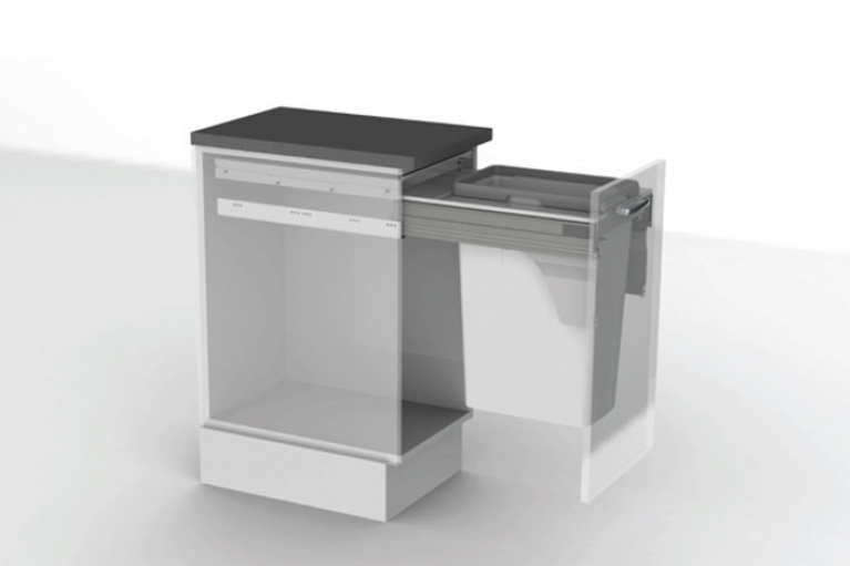 Spare Tekno Softclose 400mm Bin Frame