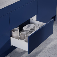 150mm Vitek Thin Wall Drawer Single Extension