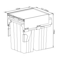 450mm-kosara-soft-close-waste-bin-66l