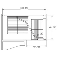 chrome-magic-corner-unit